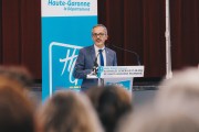 Prise de parole du Pr&eacute;sident