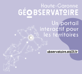 Accès à Haute-Garonne GéObservatoire, un portail interactif pour les territoires